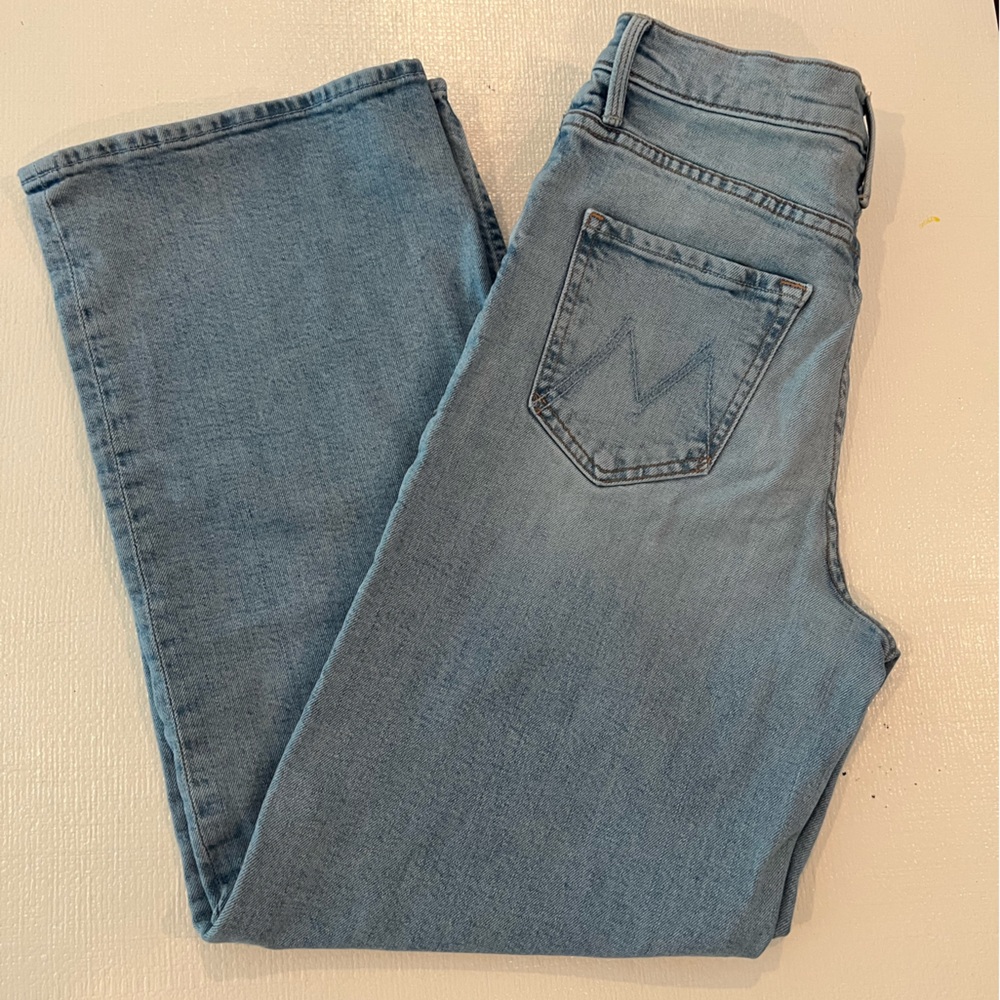Mother high waisted spinner skimp jeans